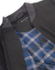ForceField Canvas Baseball Jacket with Flannel Plaid Lining | SafetyApparel.ca