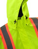 ForceField Lime "Torngat" Premium Ripstop 4-in-1 Hi-Vis Safety Parka | SafetyApparel.ca