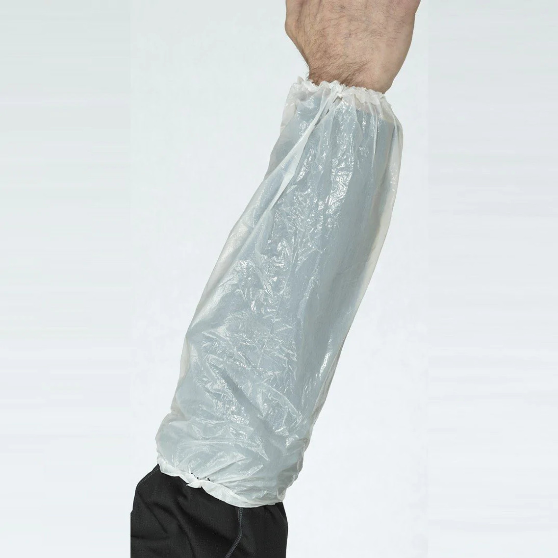 Polyethylene Disposable Sleeves | White