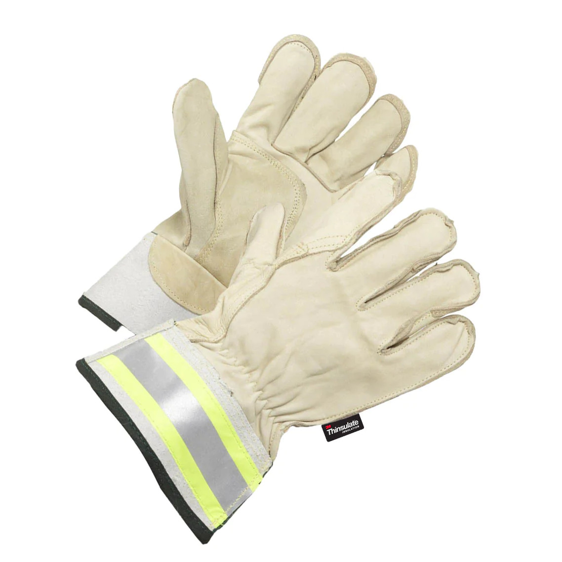 Forcefield Arborist's Reflective Cuff and Thinsulate Lining Glove (12 Pairs/Box) | SafetyApparel.ca