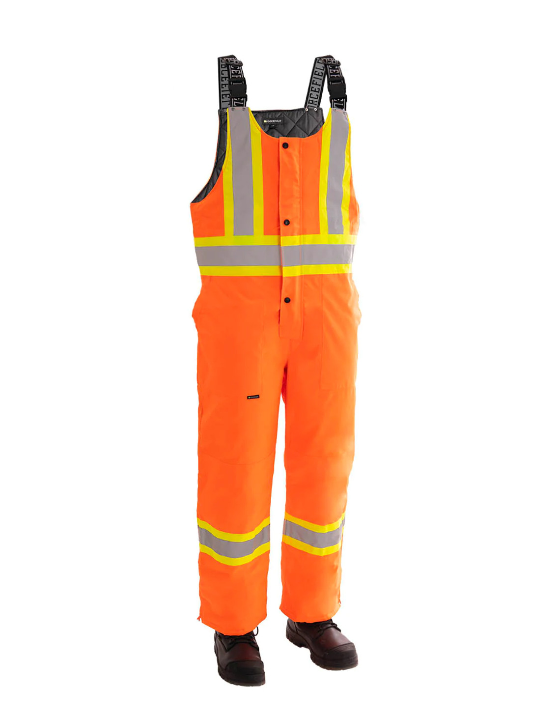 ForceField Deluxe Safety Bib Overall | Orange