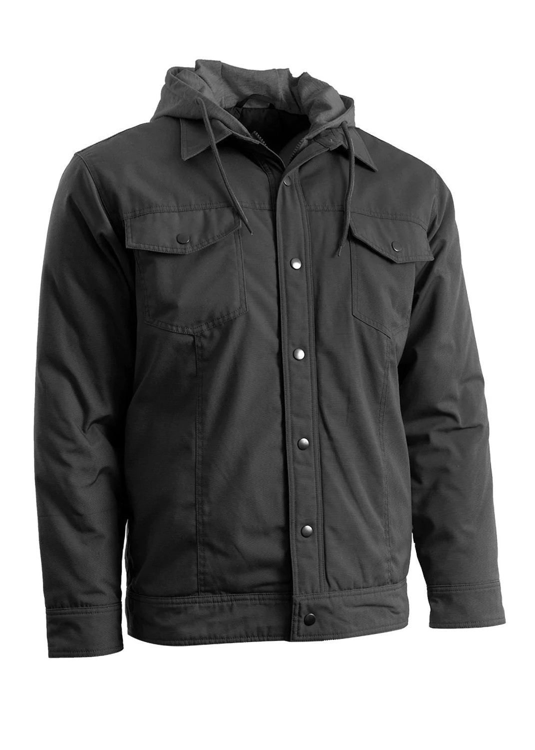 ForceField Canvas Jacket with Fooler Hoodie and Flannel Lining | SafetyApparel.ca