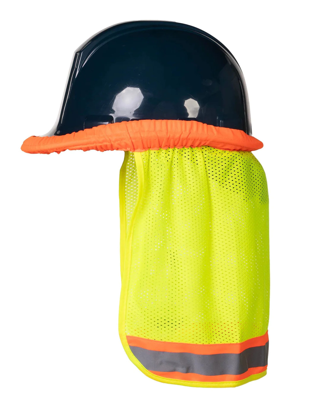 ForceField Hi-Vis Reflective Mesh Hard Hat Sun Shade Neck Shield | SafetyApparel.ca