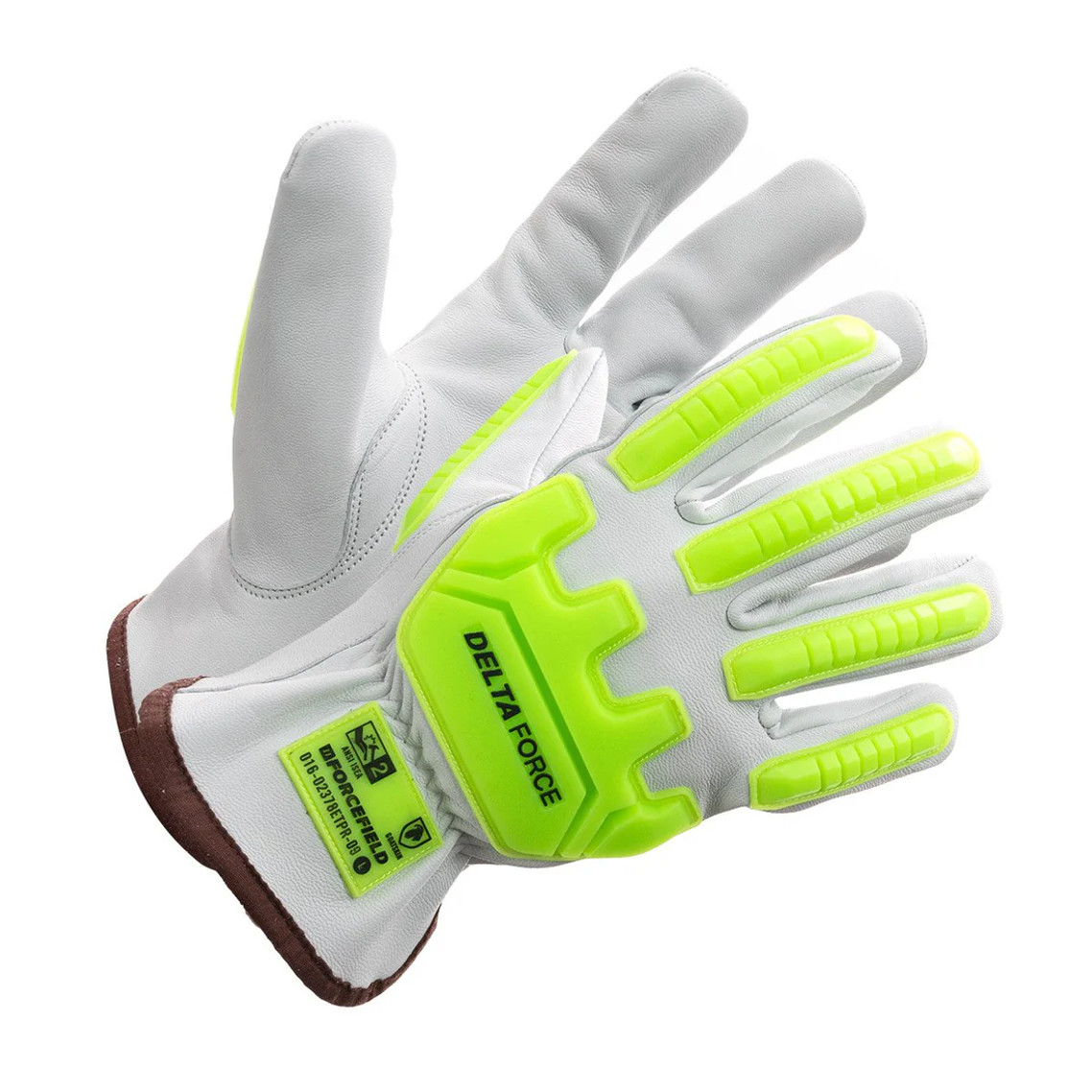 ForceField Deltaforce Goatskin Impact Glove - (12 Pairs/Box) | SafetyApparel.ca