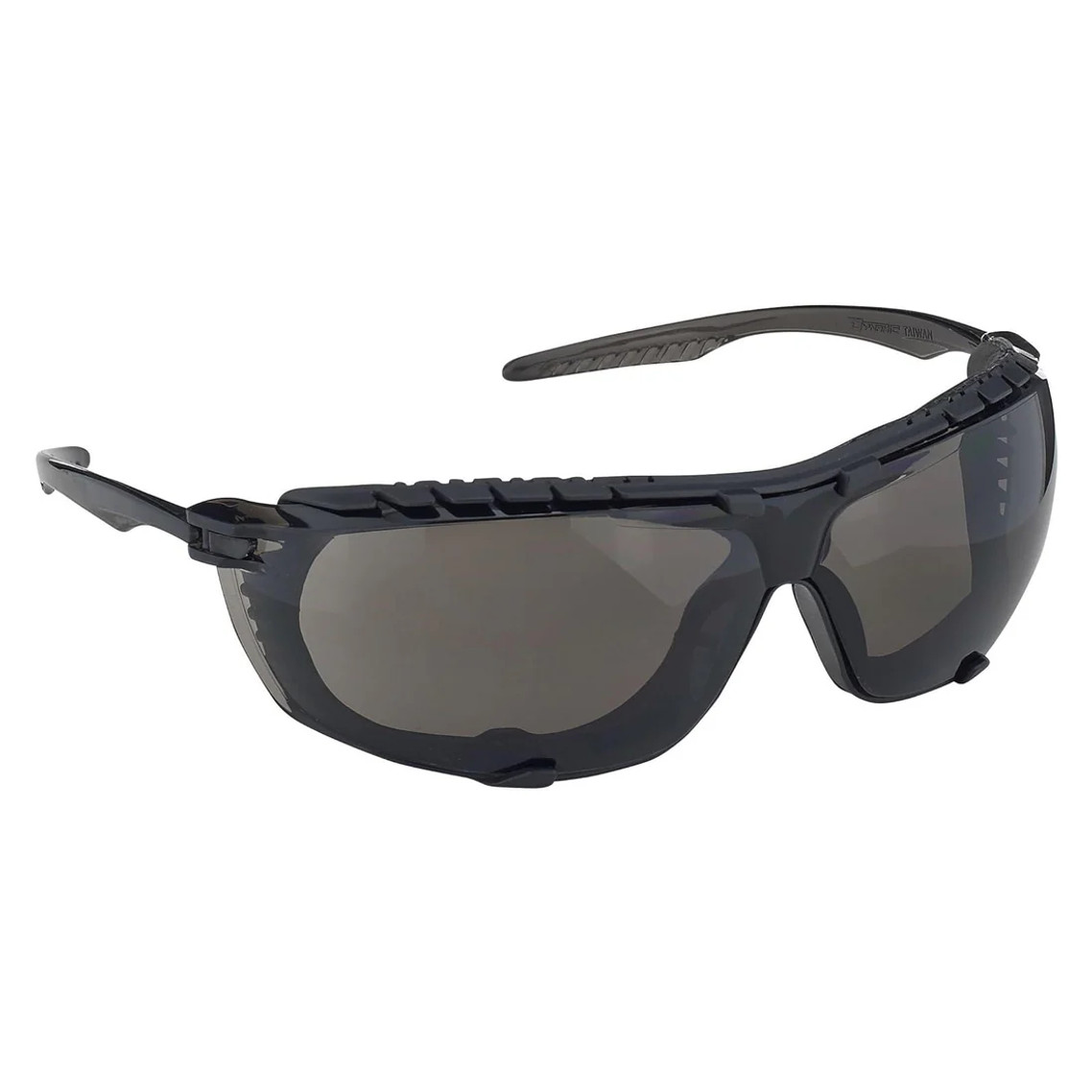 Dynamic Safety EP950S Mini SpectaGoggle"Sealed Foam" Safety Glasses - Smoke Lens (12 Pairs/Box) | SafetyApparel.ca