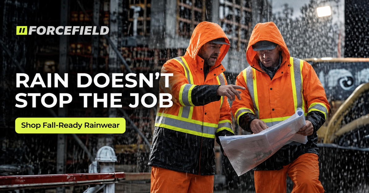 Rain Doesn't Stop the Job: Fall Rainwear at SafetyApparel.ca