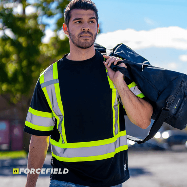 Stay Cool. Stay Visible. The Forcefield Hi Vis Tee Is Built for Summer.