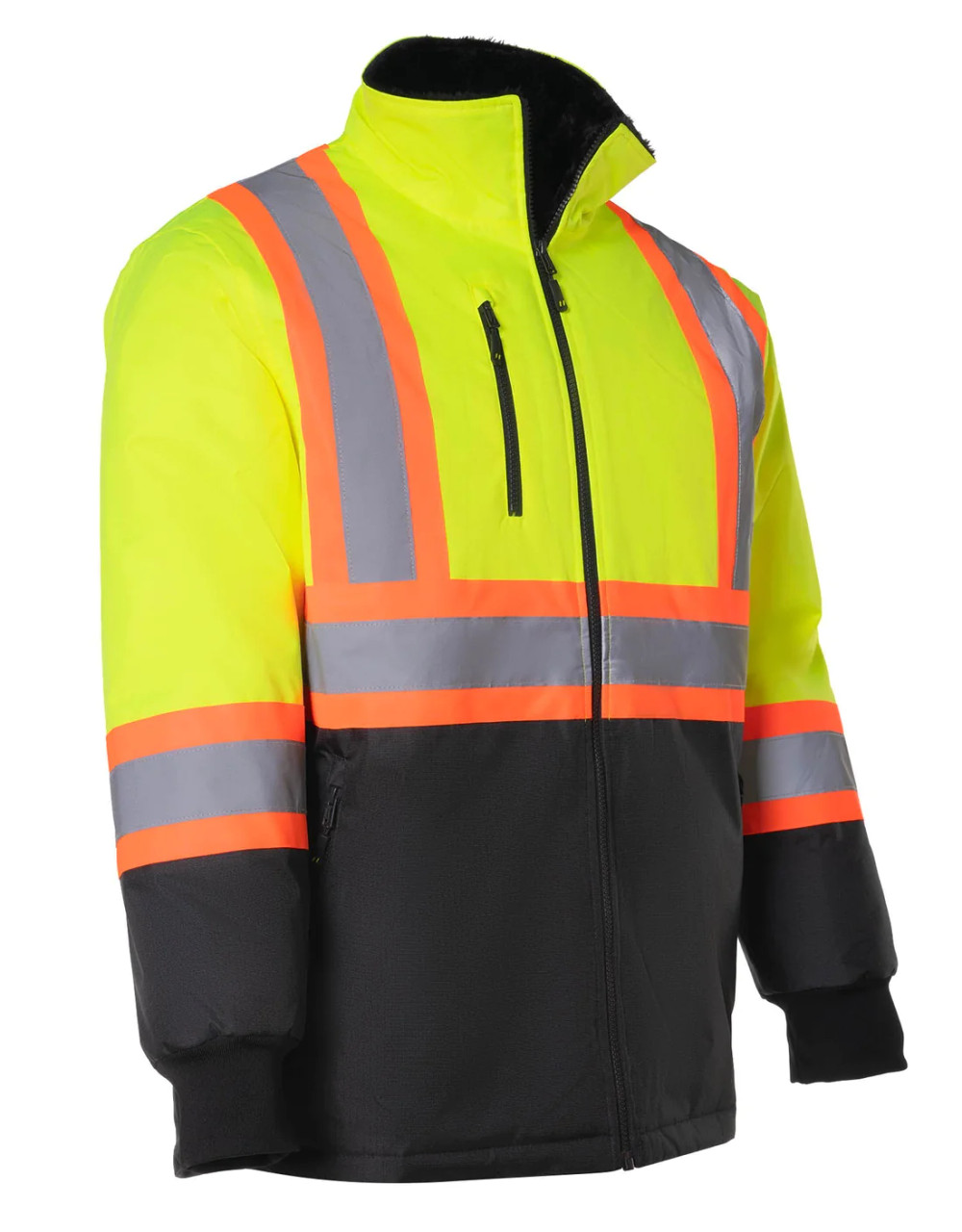 ForceField Hi Vis Lightweight Safety Freezer Jacket - SafetyApparel.ca