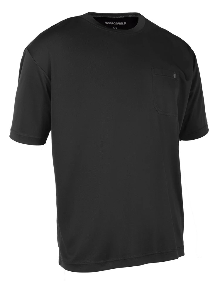 ForceField Hi-Vis Antimicrobial UV Protection and Mosquito Guard Short  Sleeve Shirt - SafetyApparel.ca