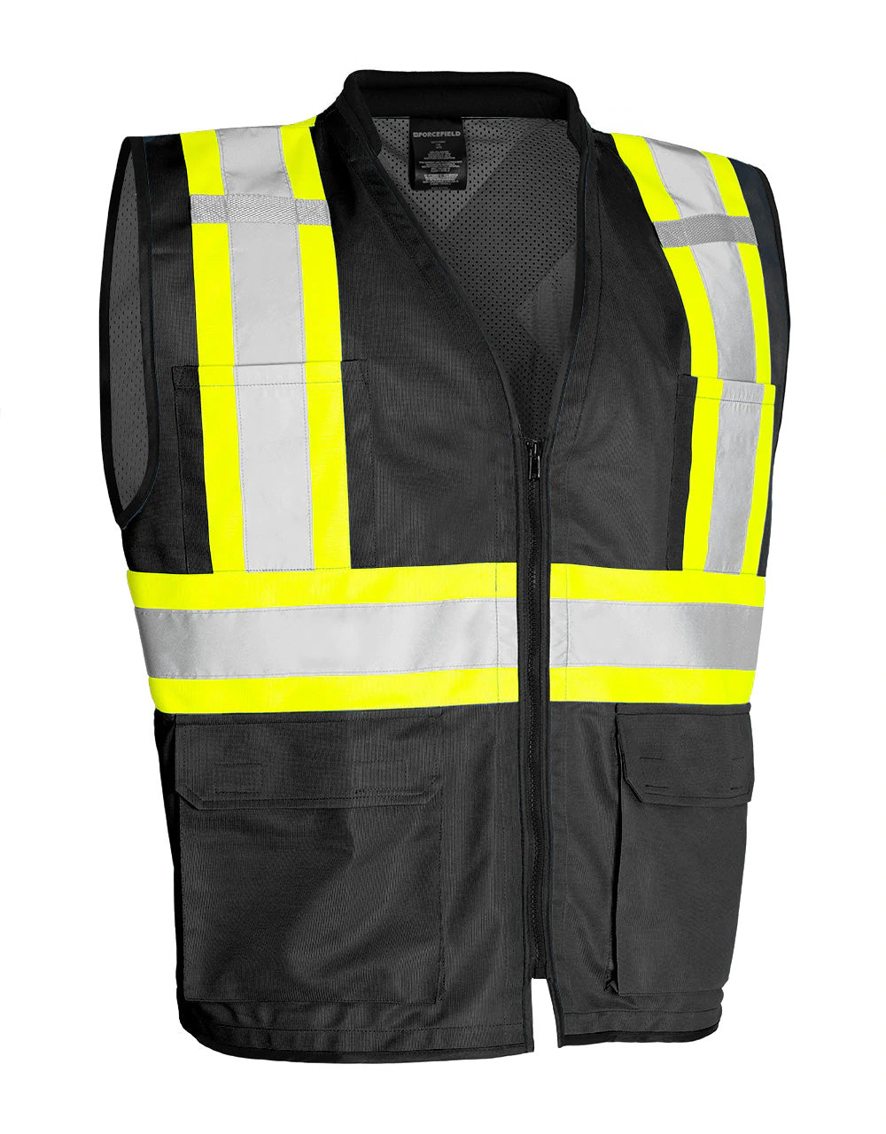 Mua YOWESHOP High Visibility Reflective Safety Vest Customize Logo With 5  Pockets Protective Workwear Outdoor Work Vest M Neon Yellow trên Amazon  Mỹ chính hãng 2023  Fado