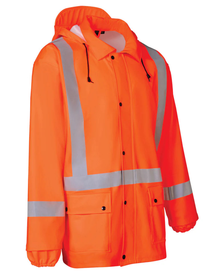 ForceField Lightweight Fire Resistant (FR) Hi-Vis Safety Rain