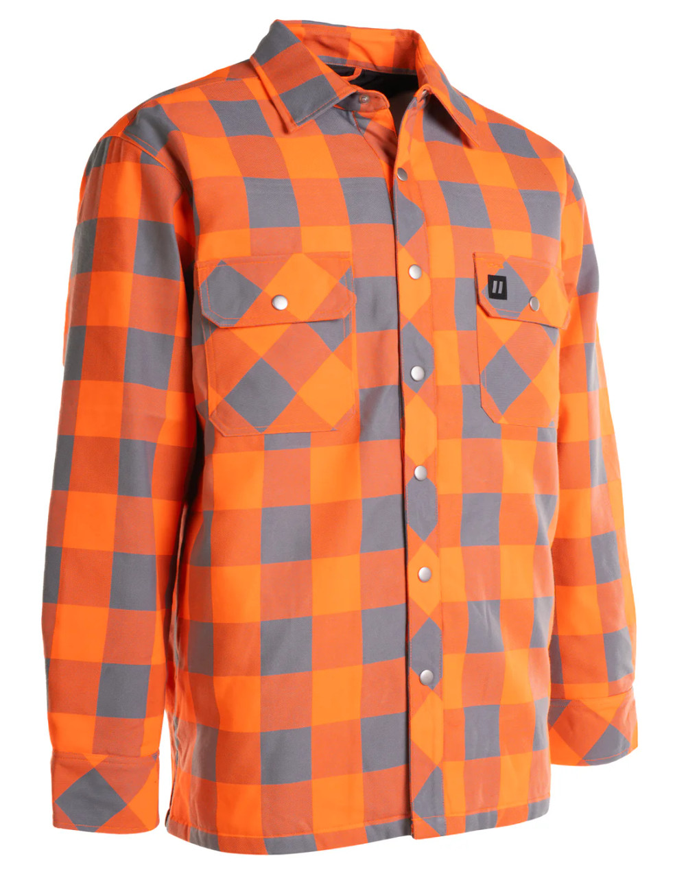 ForceField Buffalo Plaid Quilted Flannel Shirt Jacket