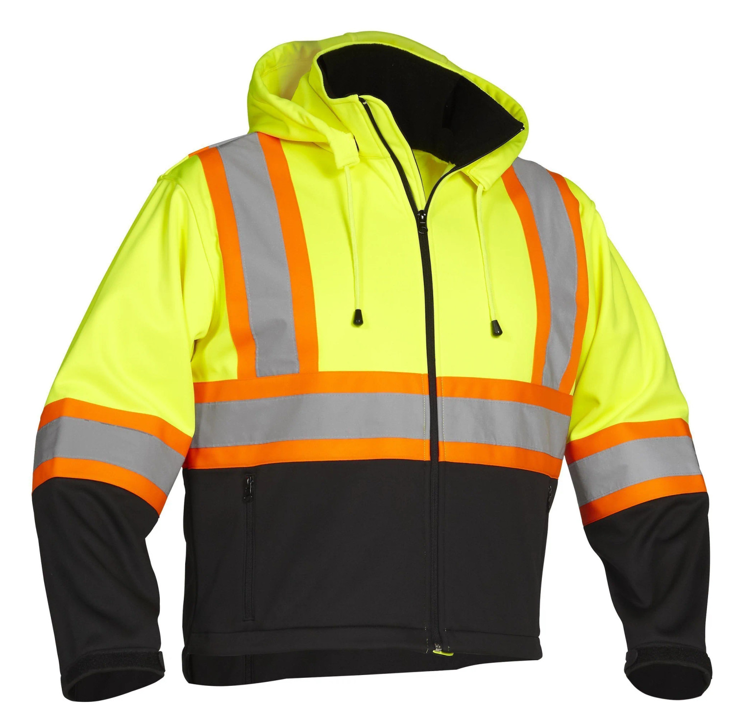 ForceField Re-Engineered Hi-Vis Safety Softshell Jacket