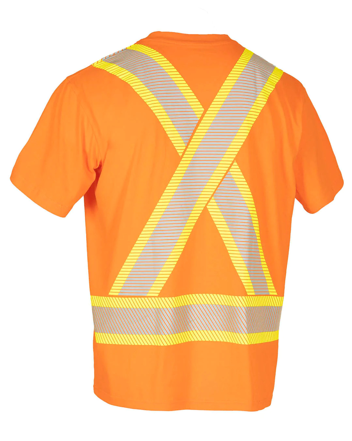 ForceField Athletic Fit Hi Vis Crew Neck Short Sleeve Safety Tee