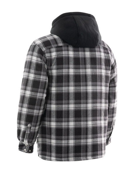 Quilt Lined Brushed Flannel Shirt Jacket – Venado