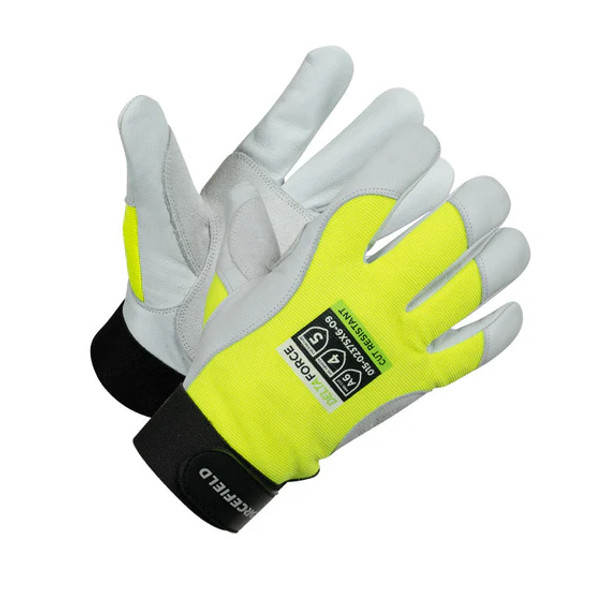ForceField Goatskin Leather Cut Resistant Performance Gloves (12 Pairs/Box) | SafetyApparel.ca