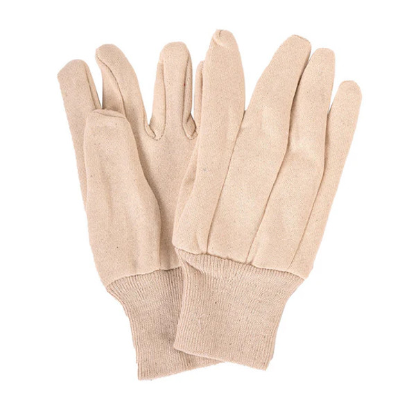 ForceField Ladies Lightweight White Jersey Knit Wrist Gloves (12 Pairs/Box) | SafetyApparel.ca
