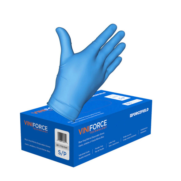 ForceField ViniForce Technology Nitrile/Vinyl Disposable Gloves | SafetyApparel.ca