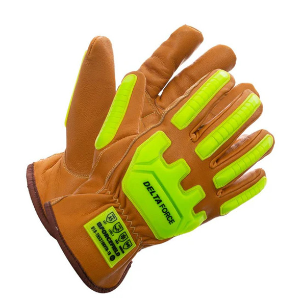 ForceField Deltaforce Goatskin Thinsulate Lined Winter Impact Glove (12 Pairs/Box) | SafetyApparel.ca