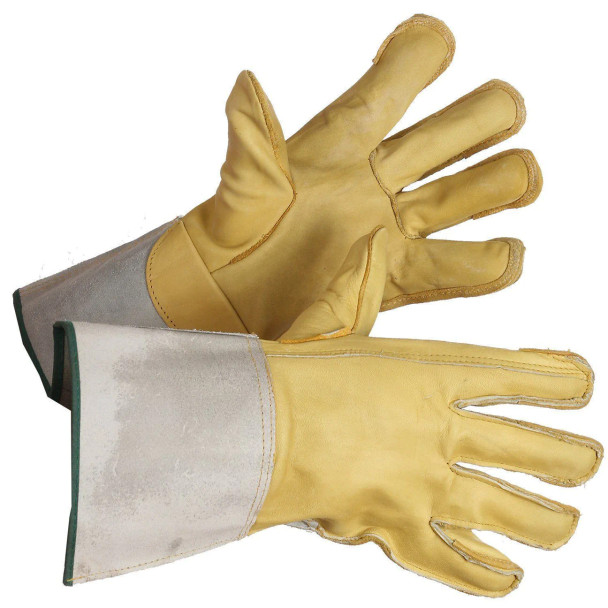 Forcefield Grain Leather Linesman's Gloves (12 Pairs/Box) | SafetyApparel.ca
