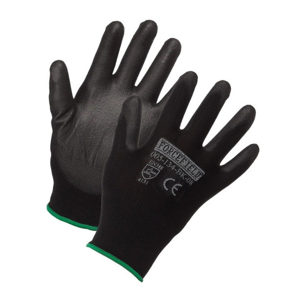 ForceField Nylon Work Glove, Polyurethane Palm Coated (12 Pairs/Box) | SafetyApparel.ca
