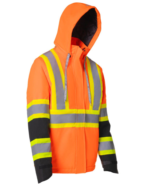 ForceField Women's HiVis Safety Parka with Detachable Hood