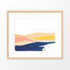 'Coastline II' Abstract Art Print from The Printed Home (Printable)