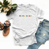 MAMA BEAR Vintage T-Shirt (Color on Light Gray Fleck) from The Printed Home