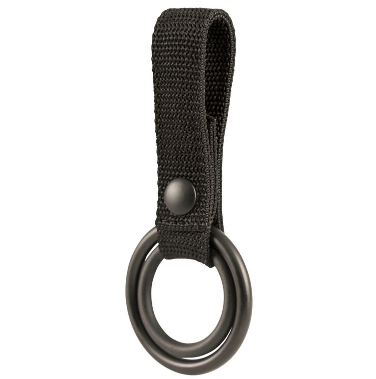 Boston Leather Nylon D & C Cell Flashlight Ring Holder