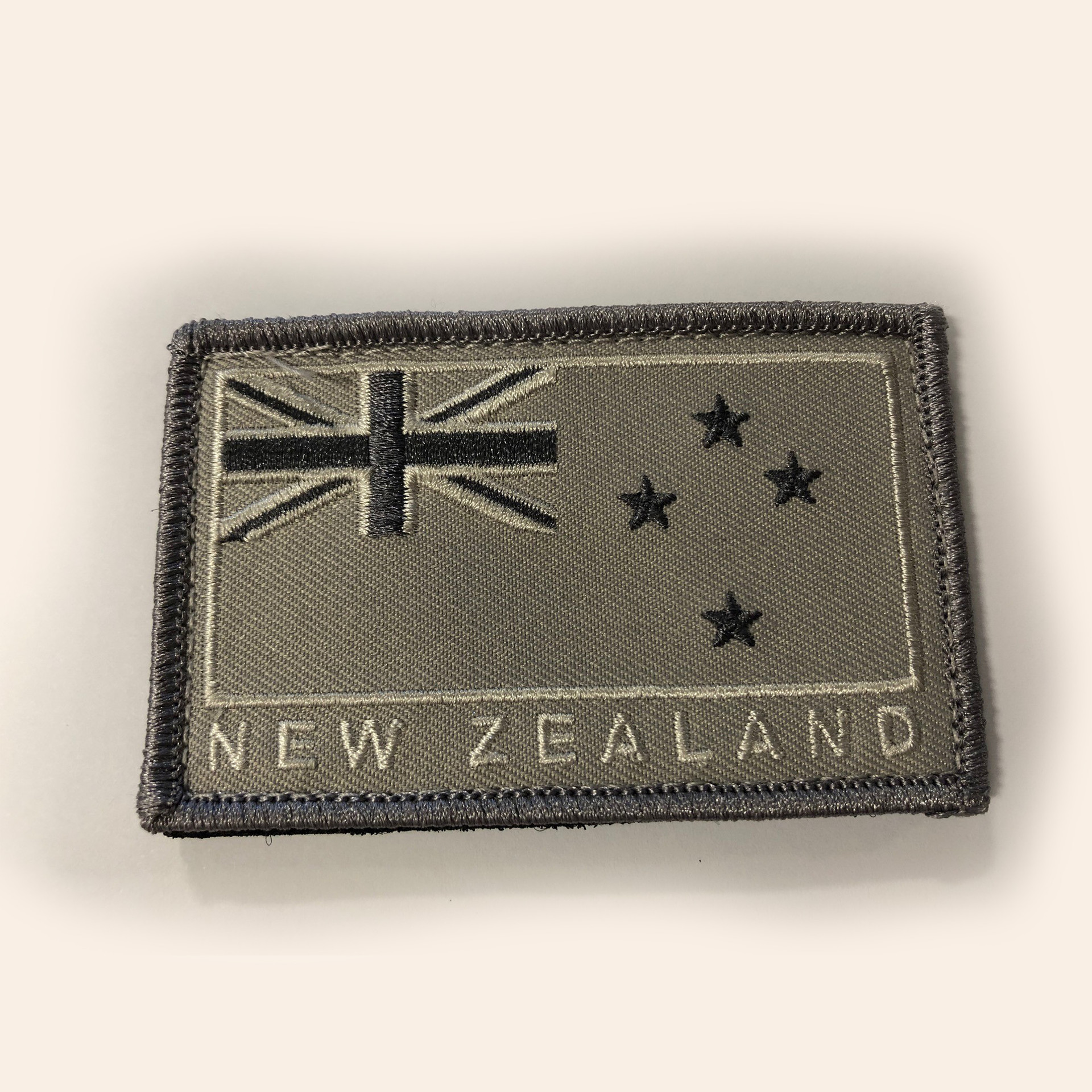 New Zealand Flag Patch Storm Velcro Back Tactical Solutions NZ