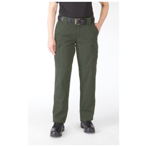 5.11 Womens Rip TDU Pants - TDU Green - 64359 - front view