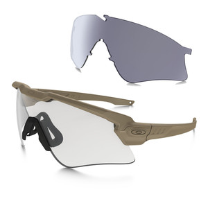 Oakley SI Ball M Frame ALPHA Terrain Tan w/Grey & Clear Lens Oakley SI Ball M Frame ALPHA Terrain Tan w/Grey & Clear Lens