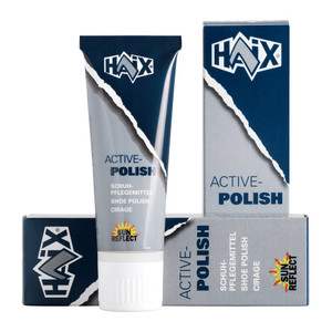 Haix Shoe polish Black 75ml - Special shoe-polish for caring and impregnating shoes made of smooth leather with membrane Haix Shoe polish Black 75ml - Special shoe-polish for caring and impregnating shoes made of smooth leather with membrane
