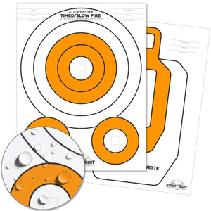 RITR 8.5 X 11 100 LB CLOSE RANGE TARGET - 25 PK WHITE/ORANGE (RITR-TG8511CR) RITR 8.5 X 11 100 LB CLOSE RANGE TARGET - 25 PK WHITE/ORANGE (RITR-TG8511CR)