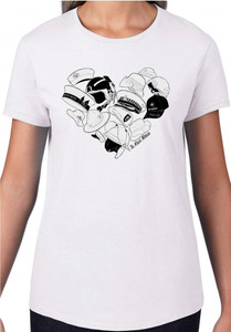 Te Kiwi Maia Female S/S Shirt White (TKM-003-010) Te Kiwi Maia Female S/S Shirt White (TKM-003-010)