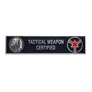 ASP Tactical Weapon Certified Uniform Bar, ASP Tactical Weapon Certified Uniform Bar, Silver ASP Tactical Weapon Certified Uniform Bar, ASP Tactical Weapon Certified Uniform Bar, Silver
