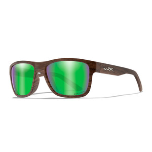Wiley X Ovation Captivate Pol Green Mirror/Matte Woodgrain Frame (WX-AC6OVN07) Wiley X Ovation Captivate Pol Green Mirror/Matte Woodgrain Frame (WX-AC6OVN07)