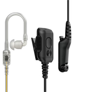 Motorola Earpiece 2-Wire Surveillance Kit w/Quick Disconnect Clear Acoustic Tube (for R7 radios) Motorola Earpiece 2-Wire Surveillance Kit w/Quick Disconnect Clear Acoustic Tube (for R7 radios)