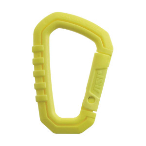ASP Neon Yellow Polymer Carabiner Large ASP Neon Yellow Polymer Carabiner Large