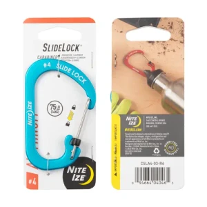 Nite Ize SlideLock Carabiner Aluminium #4 - Blue