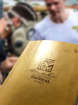 Issued by the Army, Navy and Defence to protect...