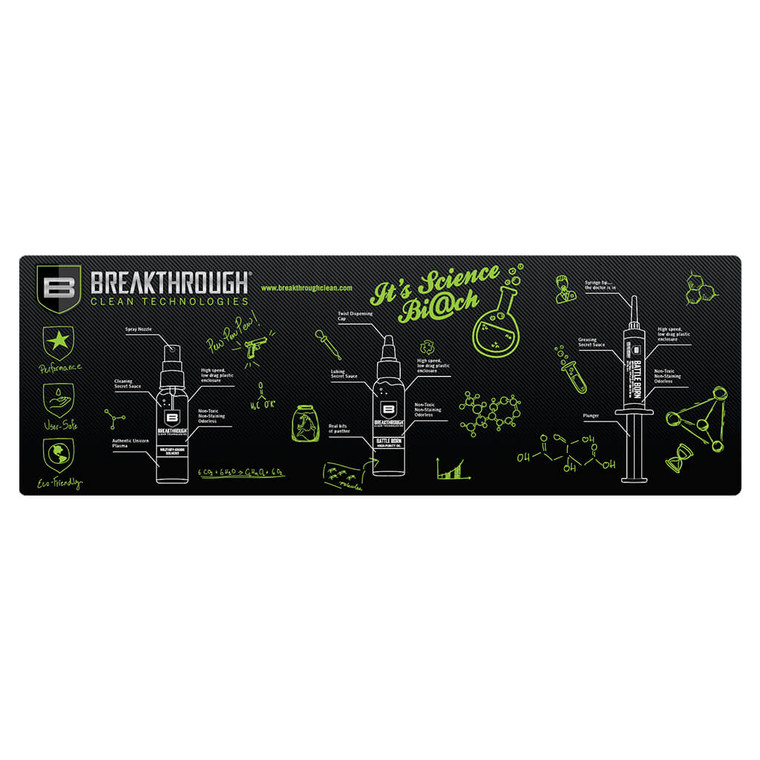 Breakthrough Clean Rubber Gun Mat - 12" x 36" (Rifle)