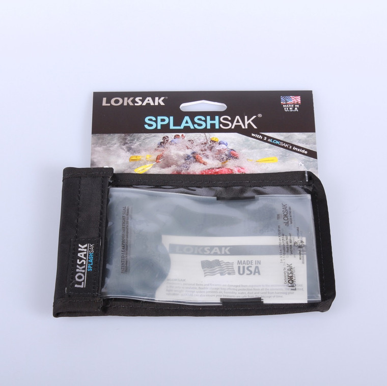Splashsak - Black Phone Neck Caddy