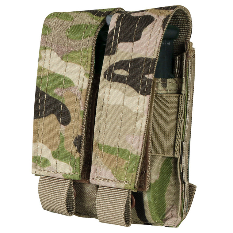 Condor Double Pistol Mag Pouch, Multicam (CO-MA23-008)