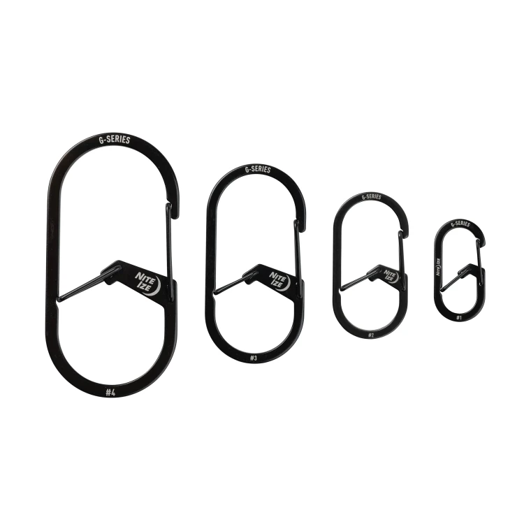 Nite Ize G-Series Dual Chamber Carabiner #2 - Stainless Steel