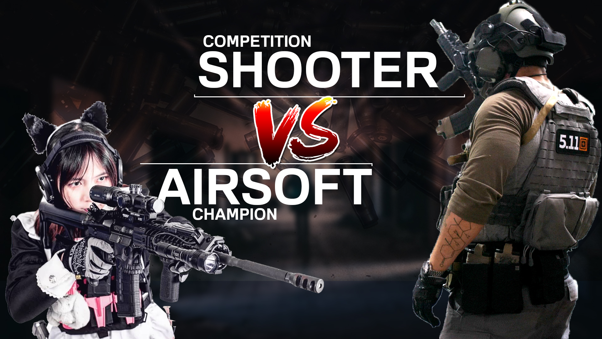 Competition shooter vs Airsoft champion how do they do in each other
