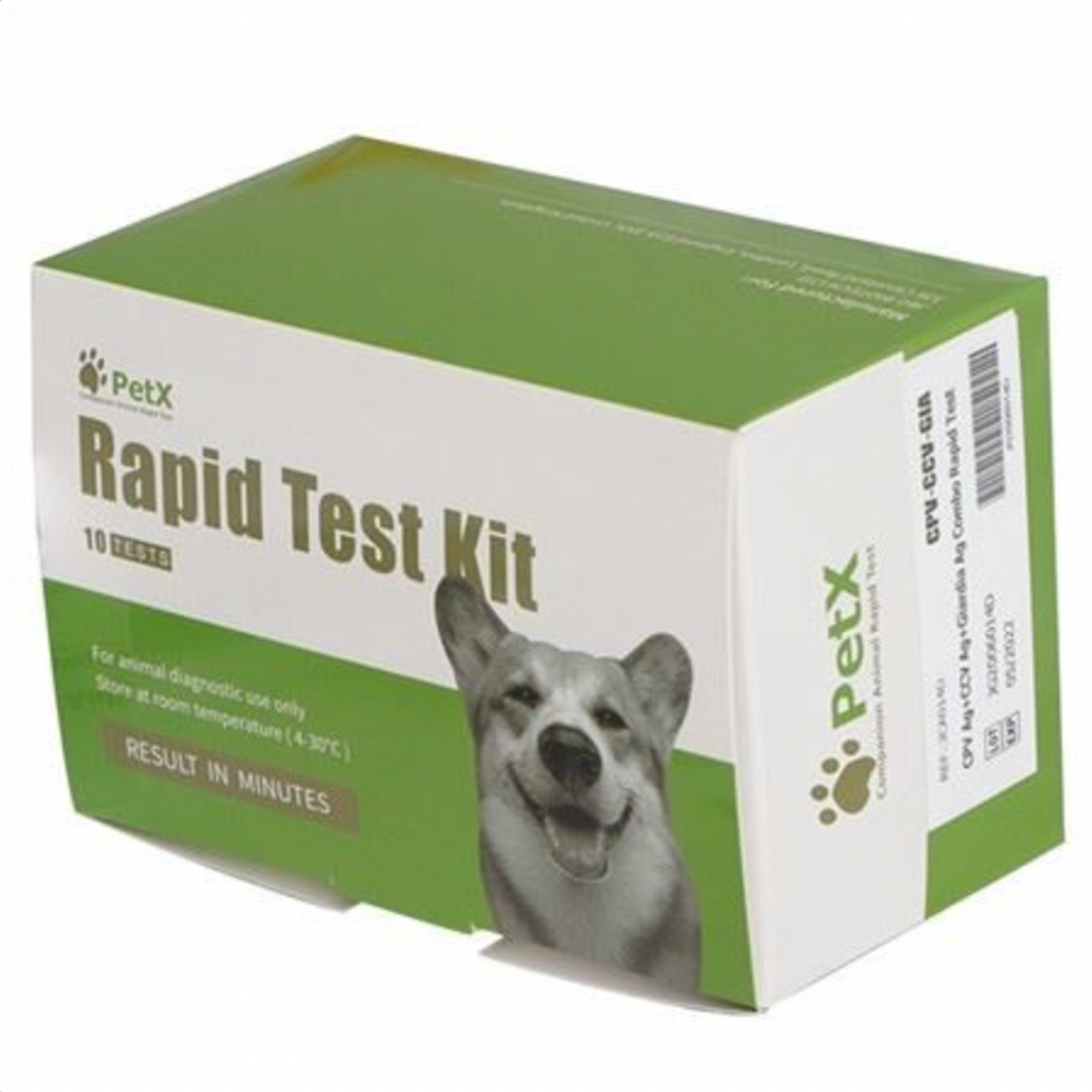 CPV/CCV/GIARDIA CANINE PARVOVIRUS + CORONAVIRUS + GIARDIA Ag Rapid Test