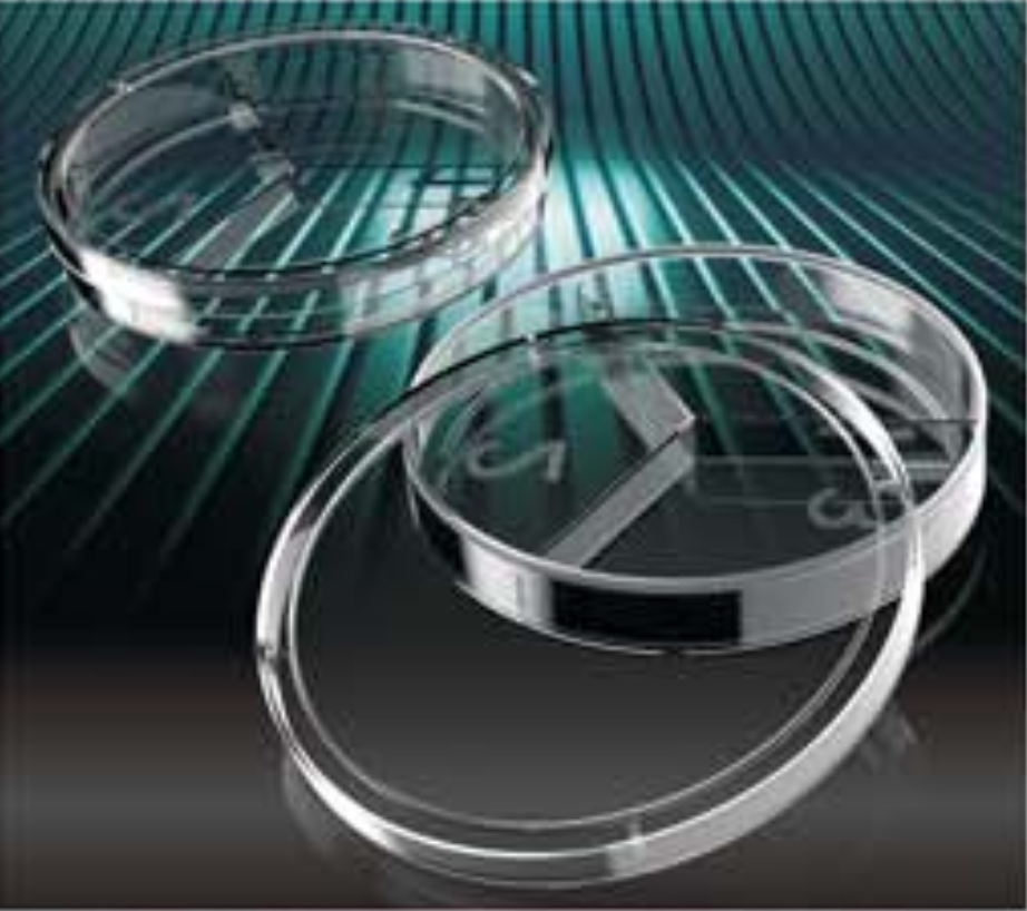 Petri plate ø 90/4 H=14,2 STABILE three-sectors, aseptic (with vents) , 600 pcs.