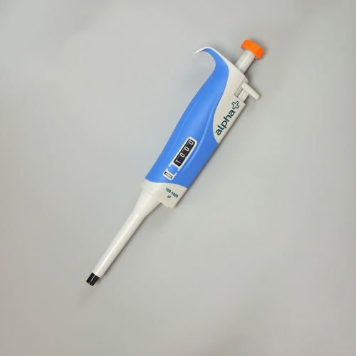 Alpha+ single channel 100 to 1000µl variable volume pipette