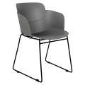 Lotus Sleigh Base Restaurant Chair